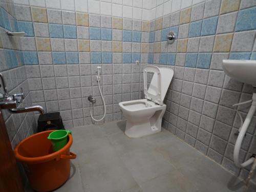 Bilik mandi di Akash homestay
