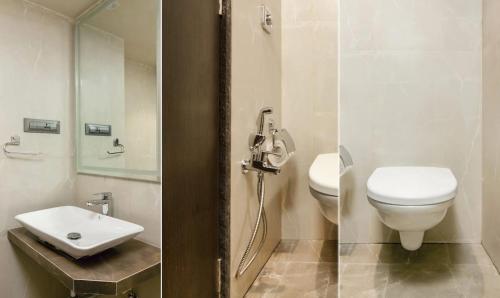 Koupelna v ubytování Hotel Oyster Suite Andheri West