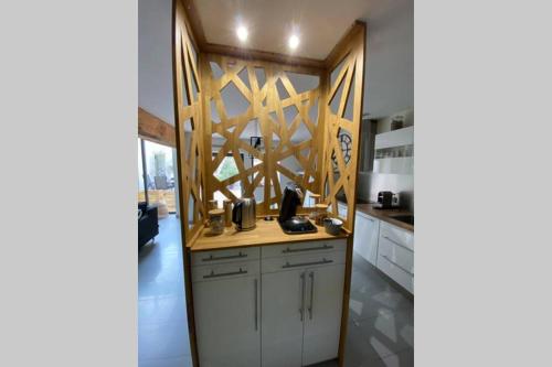 Dapur atau dapur kecil di Les Dépendances