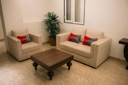 Гостиная зона в Playotel Premier Vijay Nagar