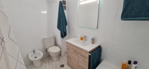 Ένα μπάνιο στο apartamento SB