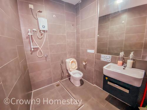 Ванна кімната в Crown1Suite (City View)@Petaling Jaya