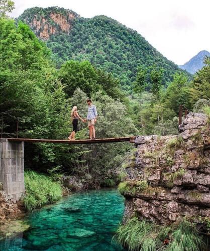 Paesaggio naturale nelle vicinanze del bed & breakfast