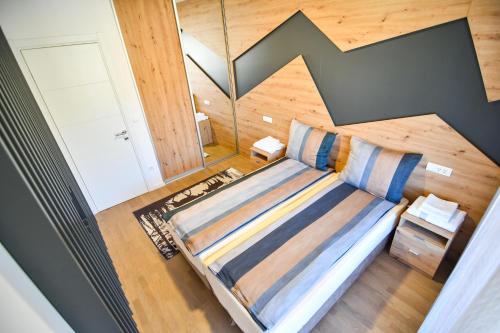 Χώρος καθιστικού στο Mountain Wings Apartments