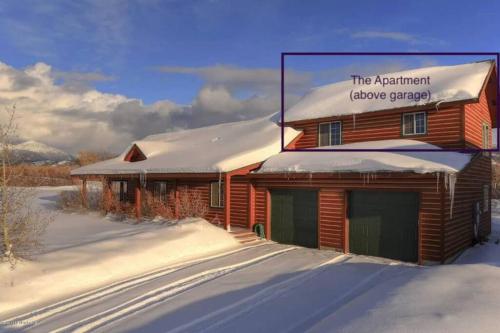 Apartment in Teton Ski Retreat en invierno