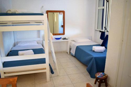 A bed or beds in a room at The eagle
