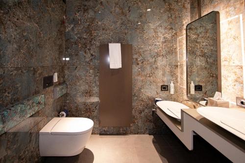 Koupelna v ubytování Demo Hotel Design Emotion