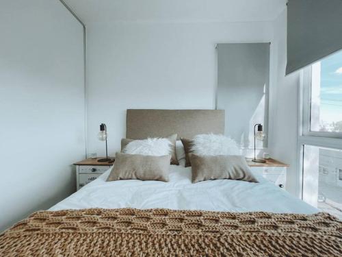 Letto o letti in una camera di Duplex Terrada