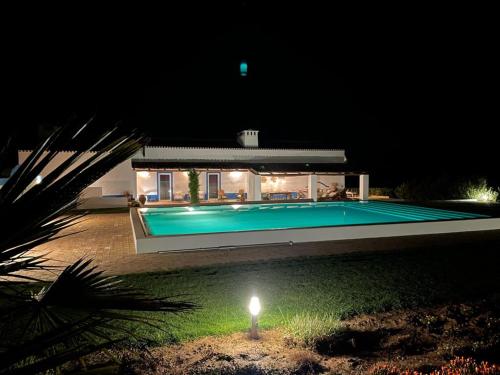 The swimming pool at or close to Monte Capitão Country house