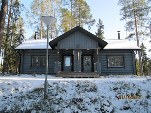 Mäntyruka Cottages en invierno