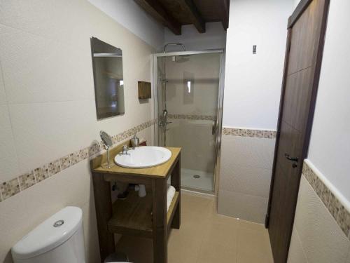 Kylpyhuone majoituspaikassa Posada Casa Juanes