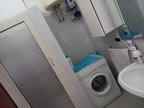 Kúpeľňa v ubytovaní Villetta immersa nel verde