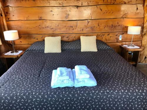 
Una cama o camas en una habitación de Chalet Suisse Posada & SPA - Adults only
