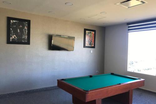Biliár nebo kulečník v ubytování Penthouse en Irapuato