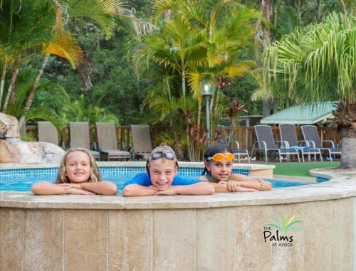 La alberca dentro o cerca de The Palms At Avoca
