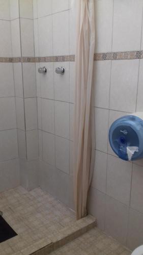 Koupelna v ubytování Hotel Zepeda
