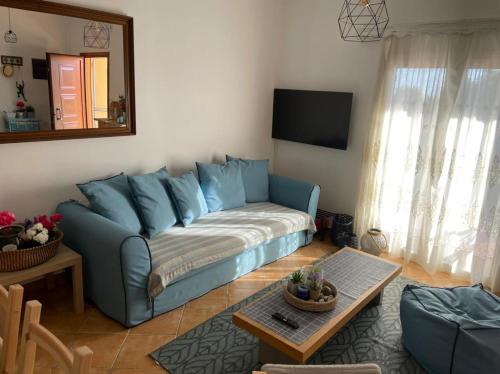 TV a/nebo společenská místnost v ubytování MnF country house