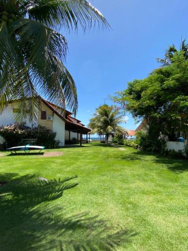 Jardín al aire libre en Paraíso Praia de Maracaípe