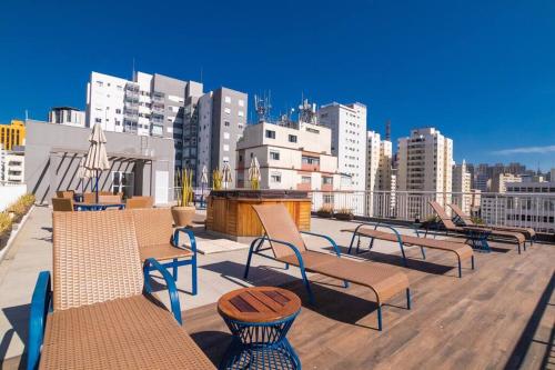 En balkon eller terrasse på BHomy You