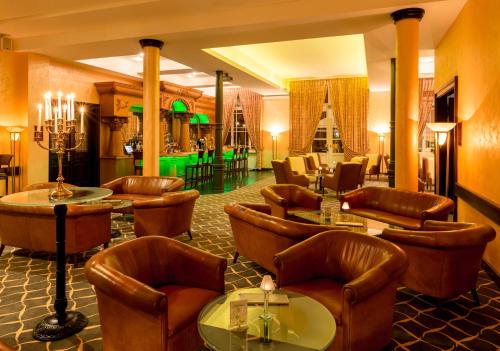 Area soggiorno di Dorint Herrenkrug Parkhotel Magdeburg