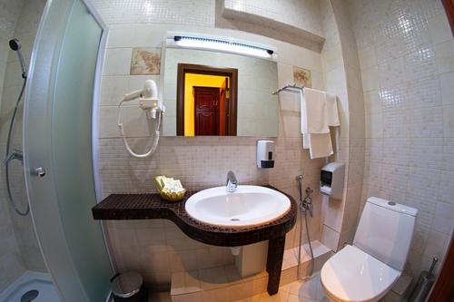 Ванная комната в Отель Милютинский
