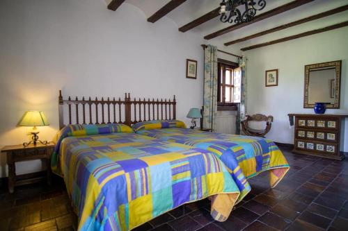 Postelja oz. postelje v sobi nastanitve Casa Rural La Central-La Higuerilla
