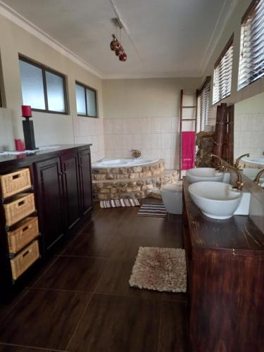 Гостиная зона в Die Windpomp Guesthouse