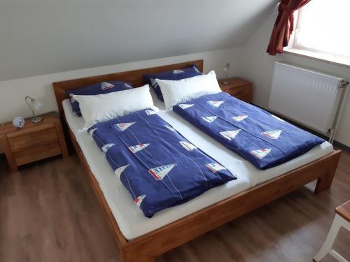 Postel nebo postele na pokoji v ubytování Bauernhof Sauer - Wiesenblick
