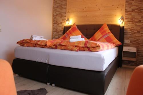 Postel nebo postele na pokoji v ubytování Ferienwohnung Maja
