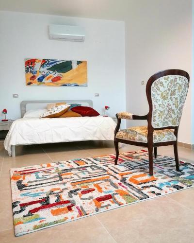 Cama o camas de una habitación en Feudo di Castelmozzo