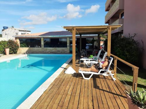 La alberca dentro o cerca de Atlântico Hotel Maceió