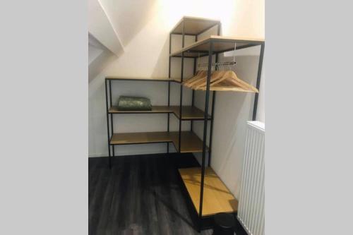 Ein Etagenbett oder Etagenbetten in einem Zimmer der Unterkunft Weekend 18