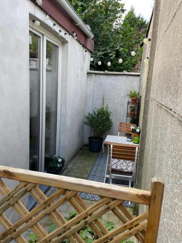 Ein Balkon oder eine Terrasse in der Unterkunft Guesthouse de Loft