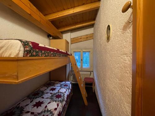 Palanda nebo palandy na pokoji v ubytování Casa Vacanze a Madonna di Campiglio