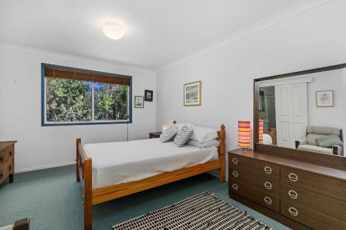 Ένα ή περισσότερα κρεβάτια σε δωμάτιο στο Myralla