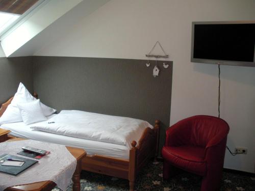 Кровать или кровати в номере Hotel Company