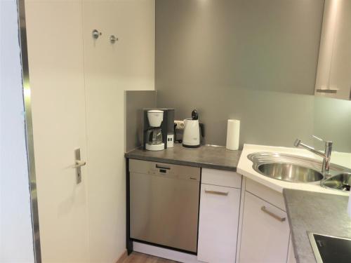 Kuchyň nebo kuchyňský kout v ubytování Ferienhaus Weiß, Sandra Weiß