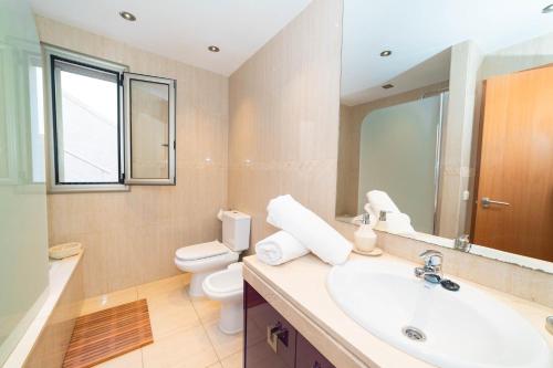 Koupelna v ubytování VILLA LUXURY VISTA DE MAR