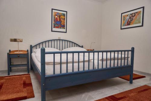 Postel nebo postele na pokoji v ubytování Osterdüne 65