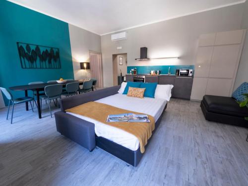 Posteľ alebo postele v izbe v ubytovaní The Best Rent - Apartment close to Termini Station