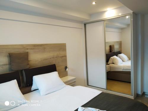 Posteľ alebo postele v izbe v ubytovaní Penzion Relax Martina