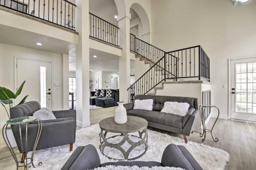 a living room with a couch and a table at 8 mi to Westgate Family-Friendly Glendale Home! in Glendale