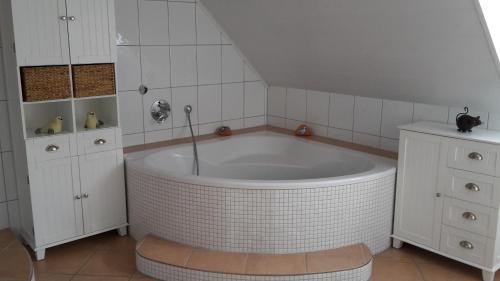 Ванная комната в Ferienwohnung Braun