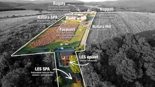 Paesaggio naturale nelle vicinanze dell'affittacamere