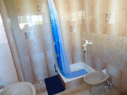Koupelna v ubytování Guesthouse Lisica