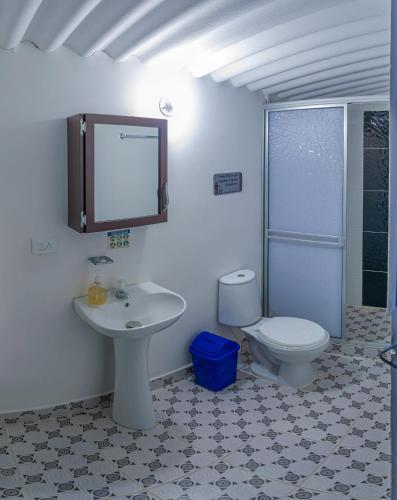 Finca Hotel San Isidroにあるバスルーム