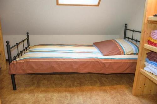 Postel nebo postele na pokoji v ubytování Zum Hasenlager HA14