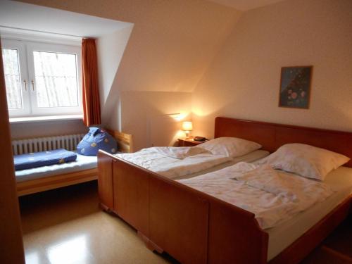 Ліжко або ліжка в номері Ferienhof Bisdorf "Leuchtturm"