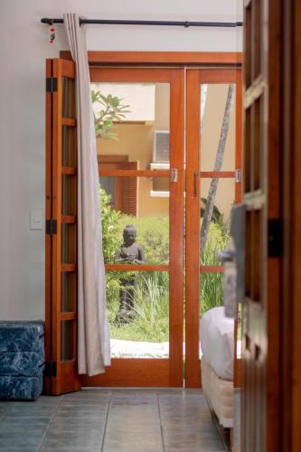 Ilha Flat Hotelにある庭