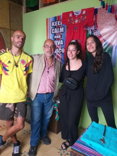 Επισκέπτες που μένουν στο Hostal Azul Puebla